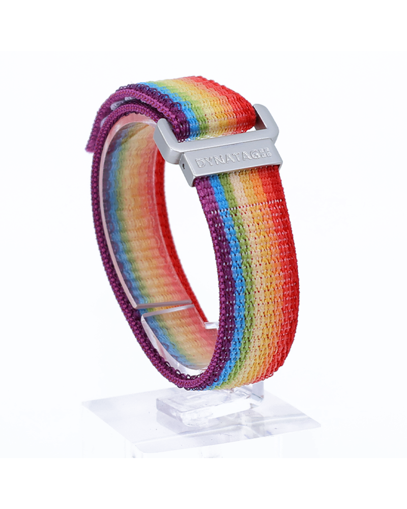 Polsband Textiel Regenboog
