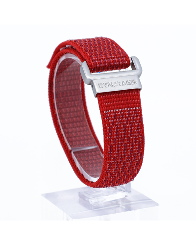 SOS Noodarmband Textiel Rood