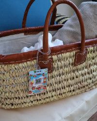 SOS Luggage Tag Beach Fun