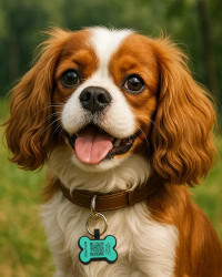 Pet-Tag SOS "Bone" Silicone Turquoise