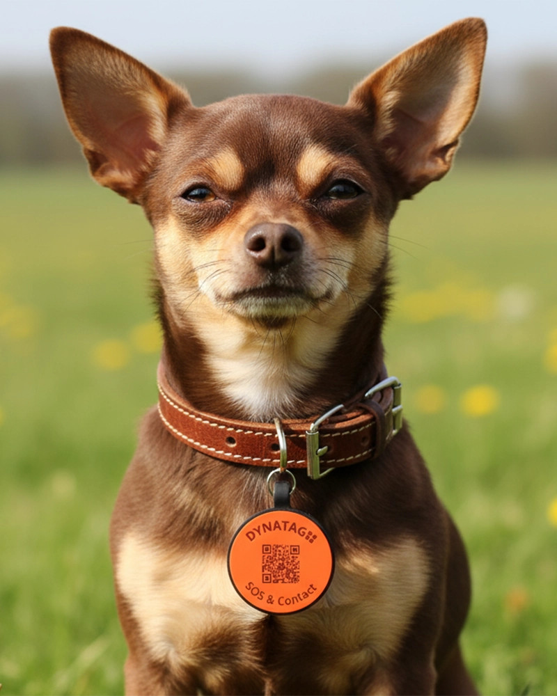 Pet-Tag SOS "Bone" Silicone Red