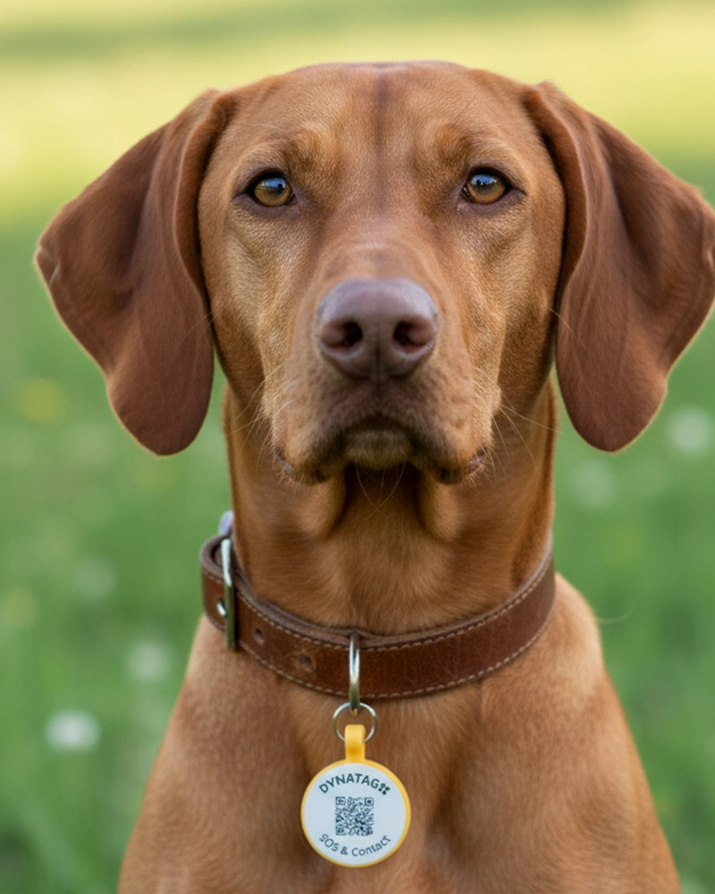 Pet-Tag SOS "Bone" Silicone Red