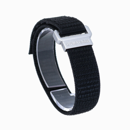 SOS textiel Noodarmband zwart