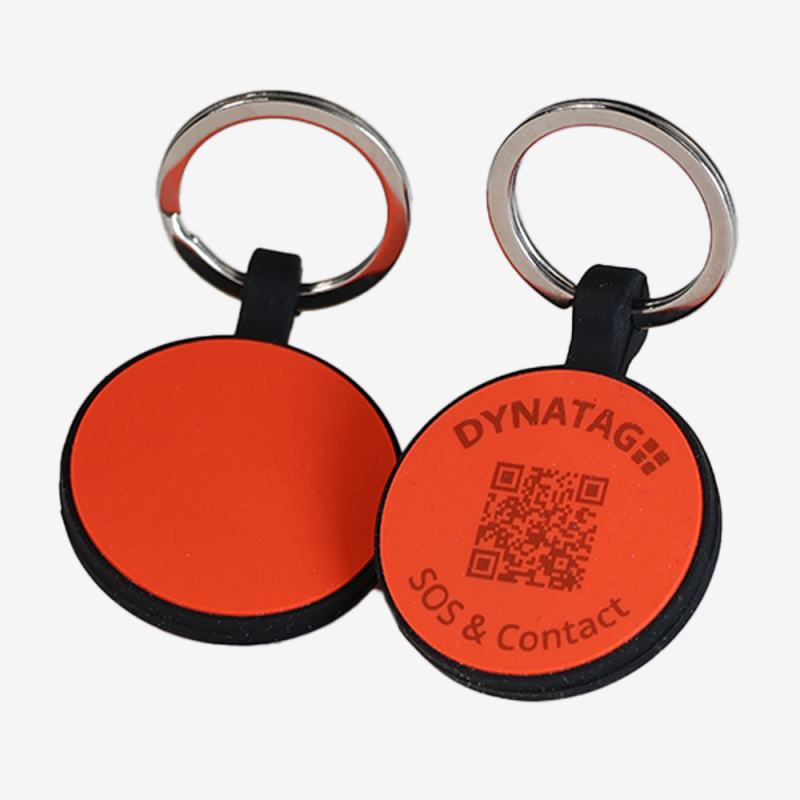 Pet-Tag SOS "Bone" Silicone Red