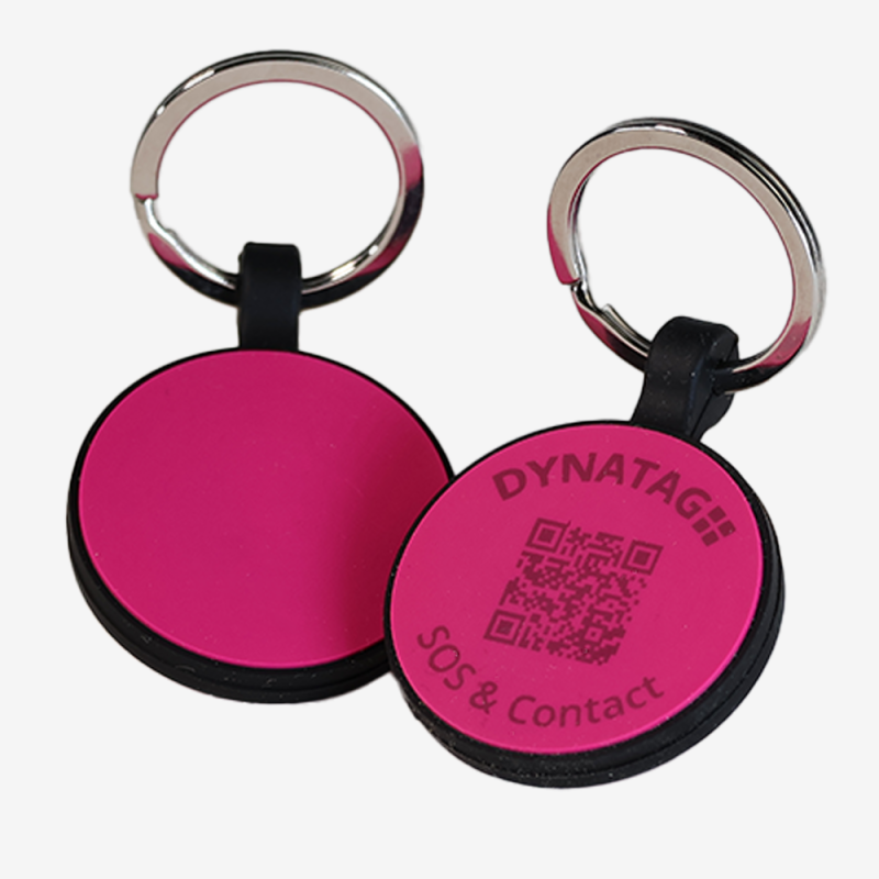 Pet-Tag SOS "Bone" Silicone Red
