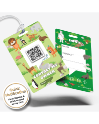 SOS Luggage Tag Funny Animal