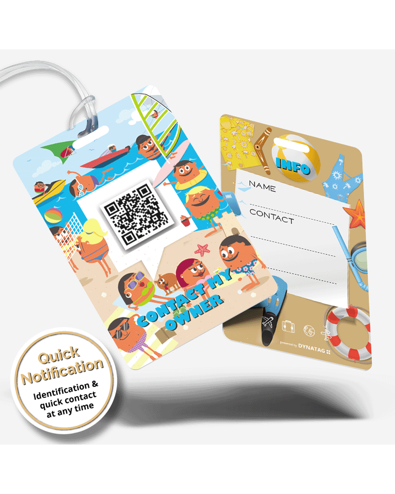 SOS Gepäckanhänger Beach Fun