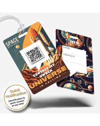 SOS Luggage Tag Space Traveller