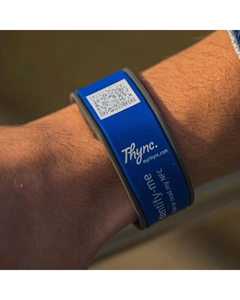 SOS Notfallarmband QR/NFC