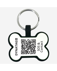 Pet-Tag SOS "Bone" Silicone White